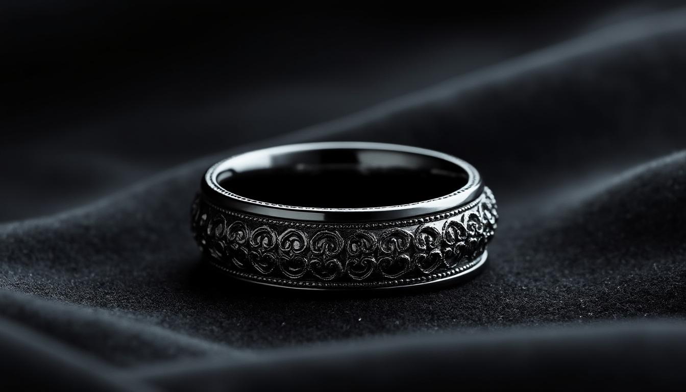 découvrez l'alliance en or noir, un métal aussi mystérieux qu'élégant. parfaite pour symboliser l'amour et le raffinement, cette pièce unique allie durabilité et style pour vous accompagner dans les moments les plus précieux de votre vie.
