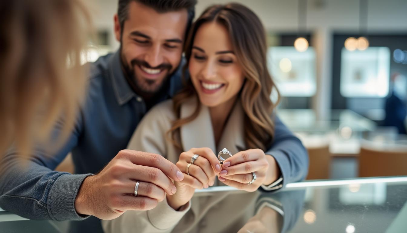 découvrez notre guide complet pour choisir les alliances et bagues de fiançailles assorties idéales. apprenez à harmoniser les styles, matériaux et budgets pour un choix parfait qui célébrera votre amour.