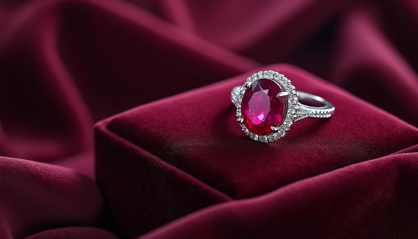 découvrez nos superbes bagues en rubis et or blanc, un parfait mélange de passion et d'élégance. chaque pièce incarne la sophistication et l'intensité des rubis, accompagnée du luxe intemporel de l'or blanc. offrez-vous ou à vos proches un bijou unique, symbole d'amour et de raffinement.