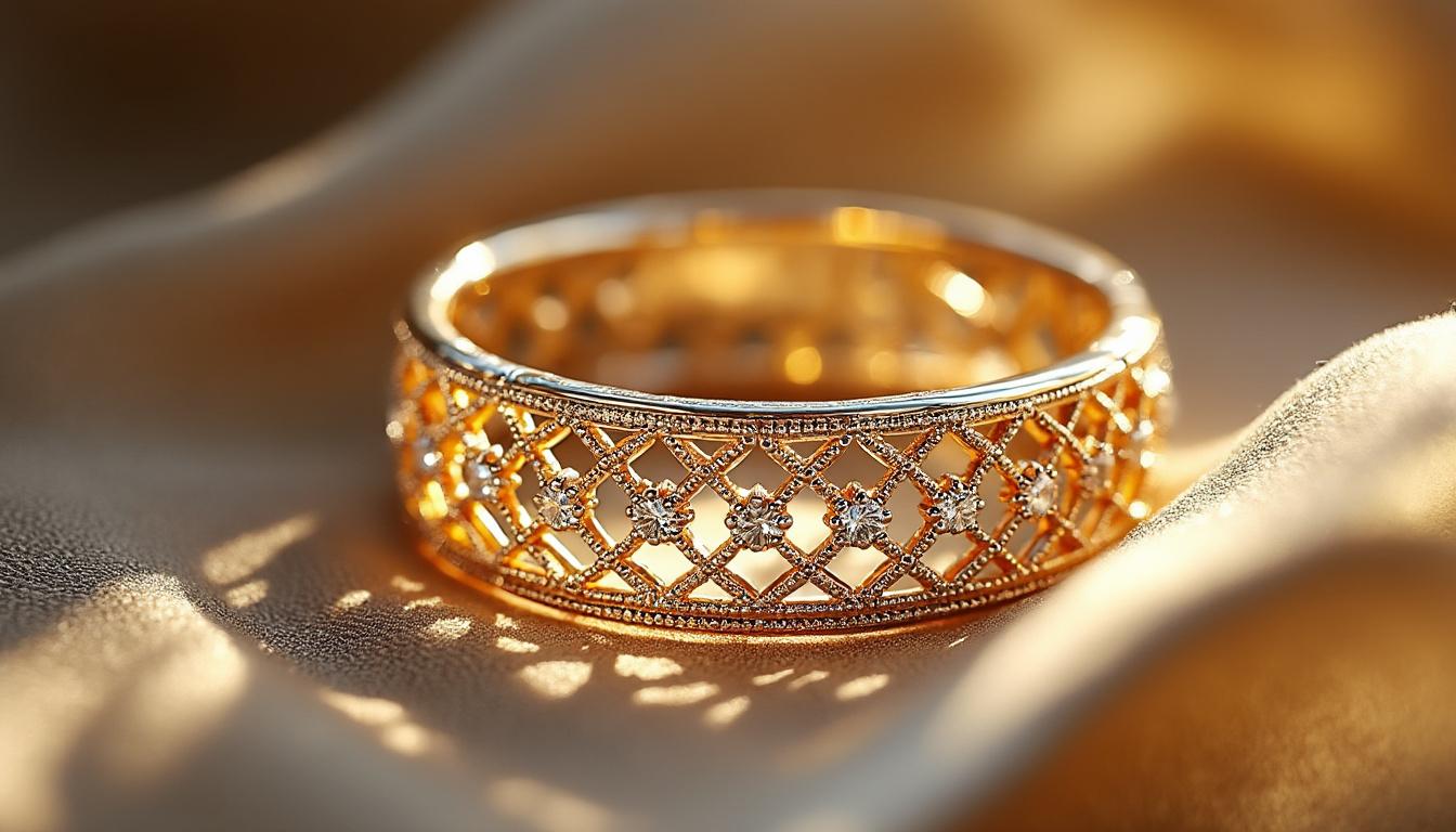 découvrez tout ce qu'il faut savoir sur l'or 750 millièmes, un métal précieux prisé en bijouterie. apprenez ses caractéristiques, avantages et conseils d'entretien pour vos bijoux en or.