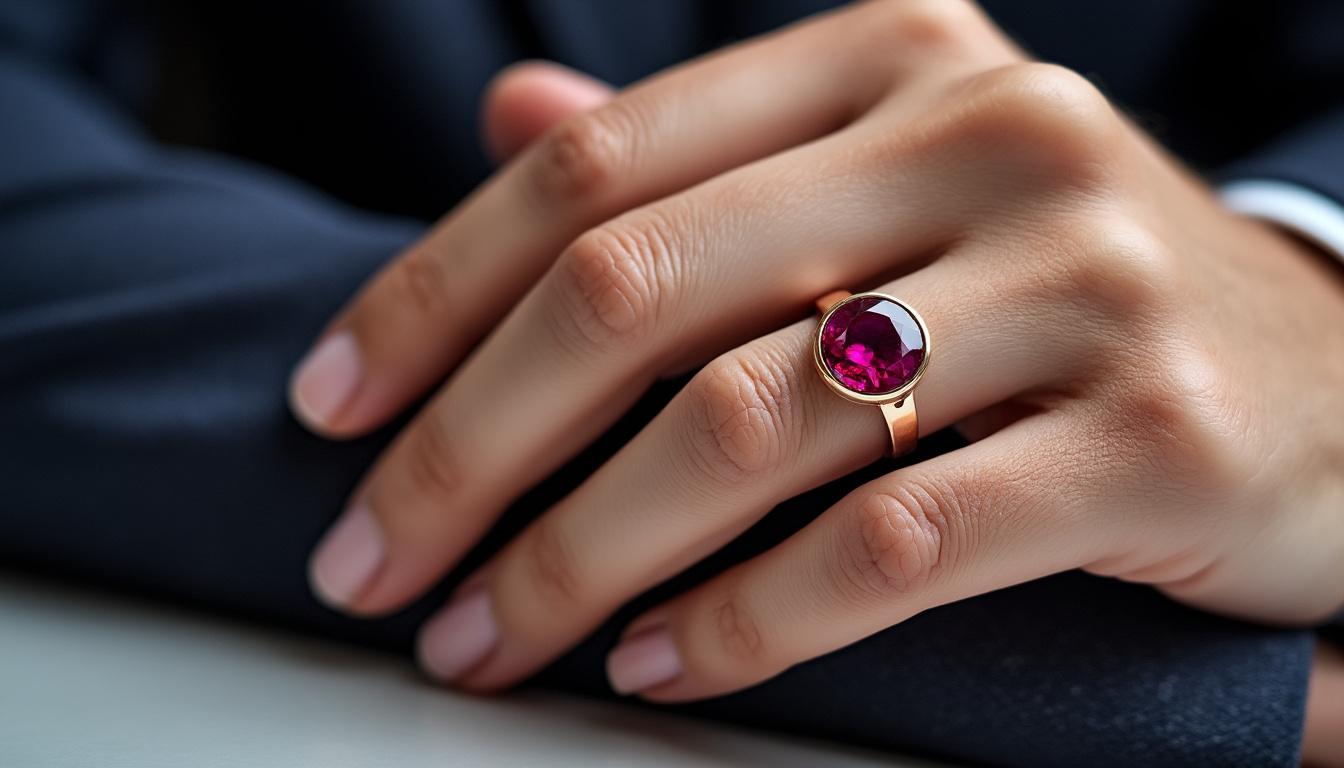 découvrez comment affirmer votre style avec une bague rubis pour homme. conseils et astuces pour choisir le modèle idéal et assumer ce bijou tendance avec assurance.