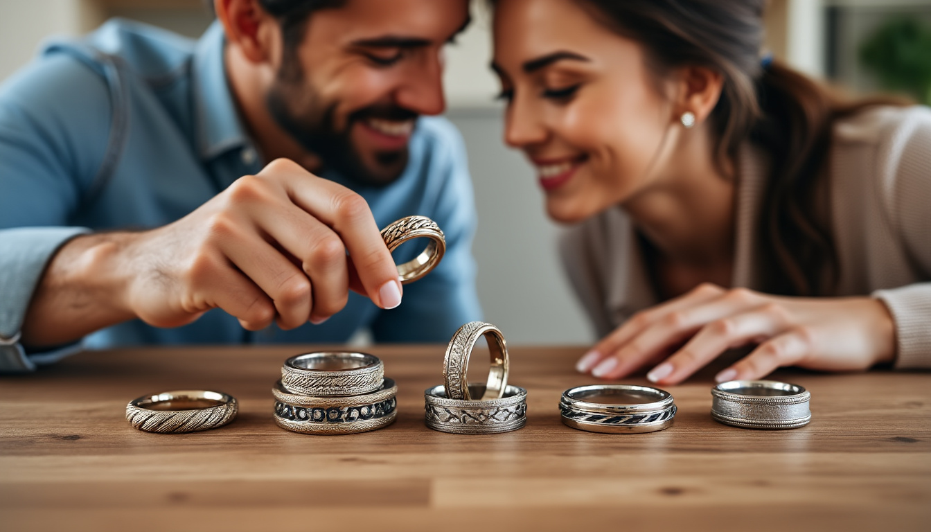 découvrez la signification symbolique des alliances torsadées, leurs inspirations et comment ce motif unique peut magnifier votre union amoureuse. trouvez des idées pour choisir une bague qui reflète votre histoire.