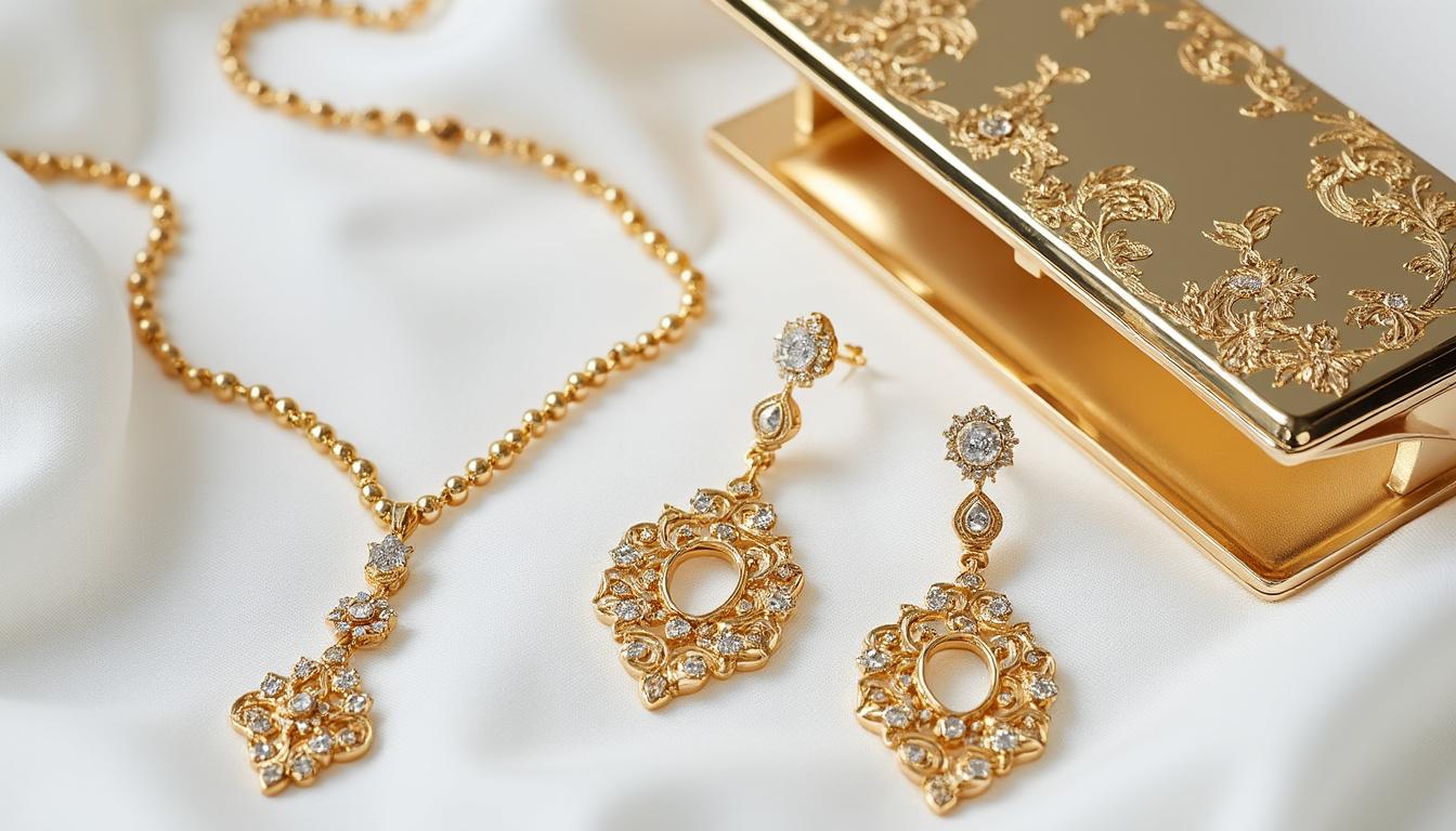 découvrez notre sélection des plus beaux modèles de robes, bijoux et accessoires en or pour sublimer la mariée lors de votre cérémonie. inspirez-vous des tendances et faites briller votre mariage avec élégance et raffinement !