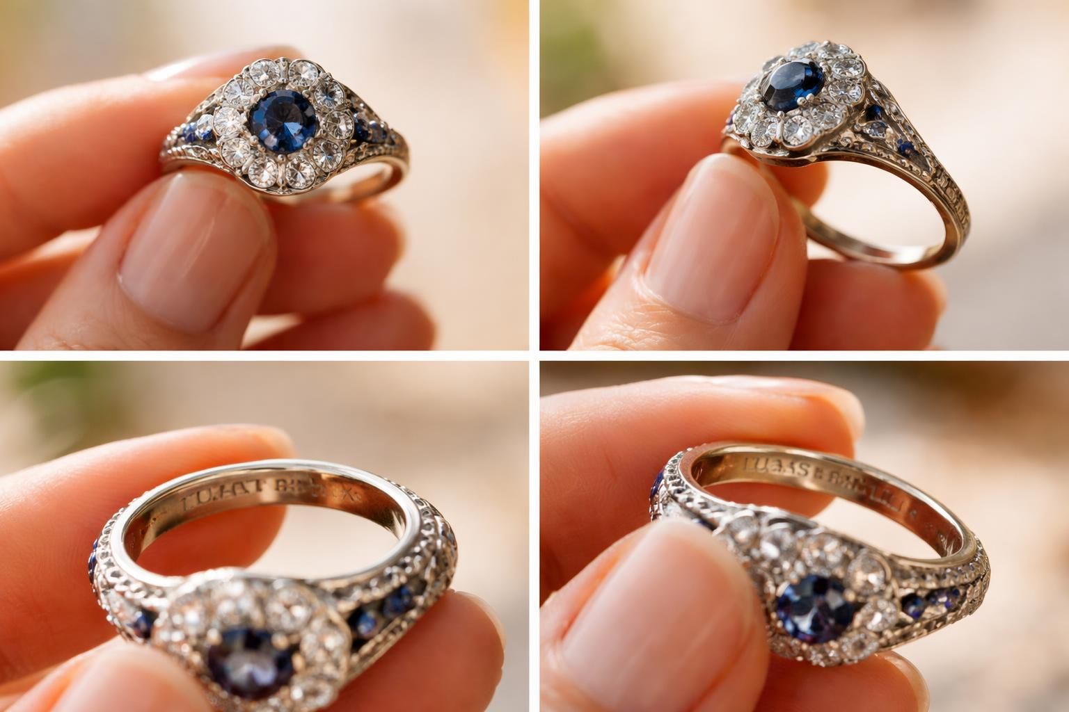 découvrez comment identifier une bague ancienne des années 1960 grâce aux signatures, pierres et montures caractéristiques de cette époque.