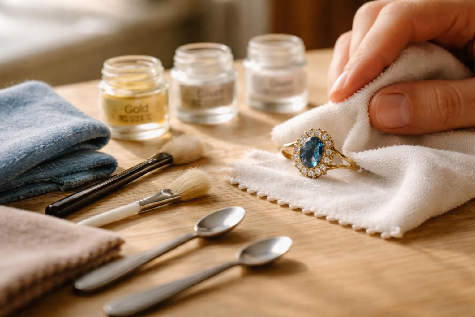 découvrez comment nettoyer une bague ancienne sans l’abîmer, en tenant compte du type de métal et de pierre, pour préserver sa beauté et son éclat.