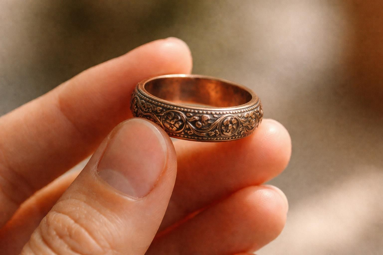 découvrez comment identifier une bague en cuivre ancienne grâce à nos astuces simples et efficaces. apprenez à reconnaître les caractéristiques uniques et l'histoire de ces bijoux vintage.
