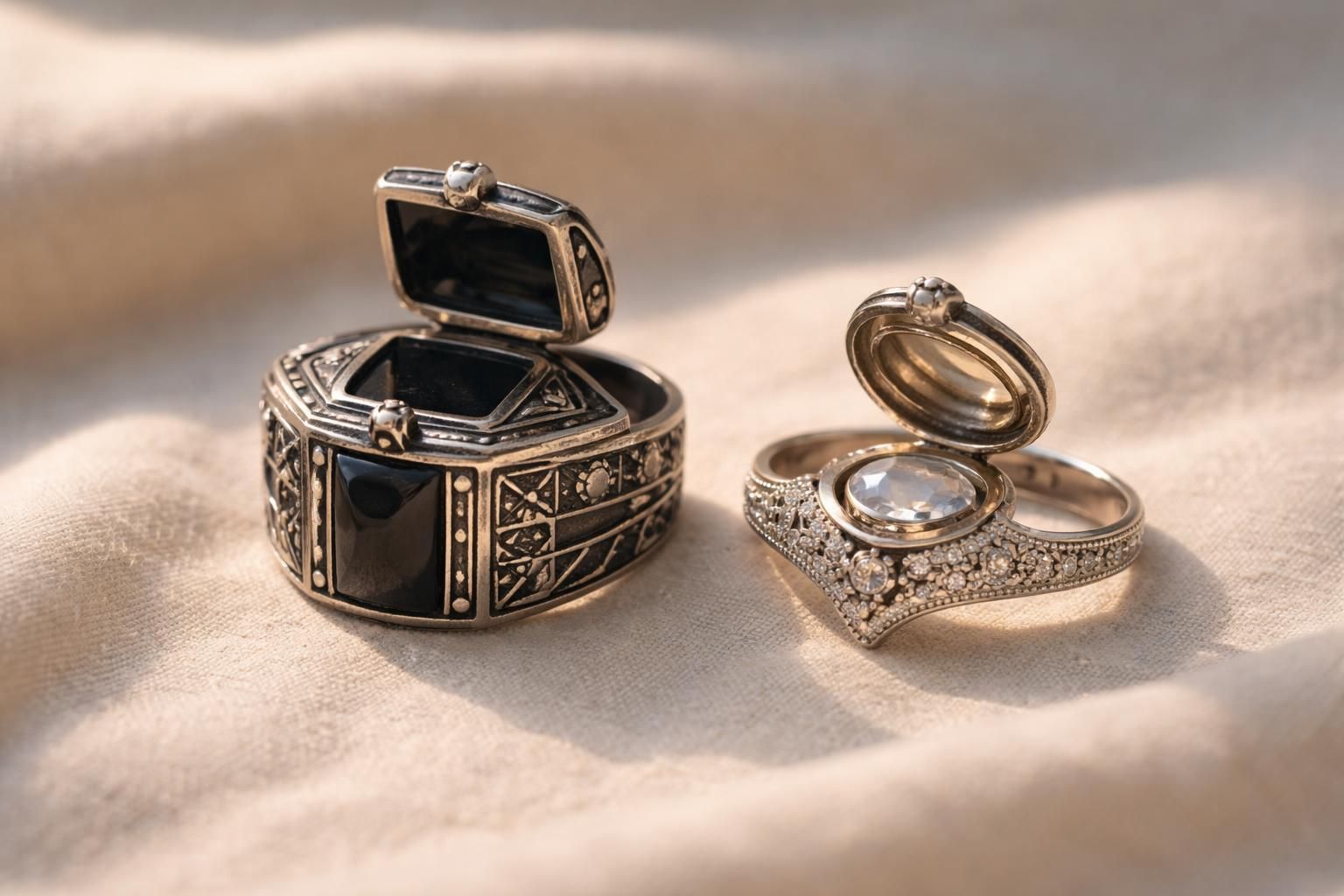 découvrez les différences entre une bague poison pour homme et pour femme, leurs styles, significations et comment choisir le modèle qui vous convient.